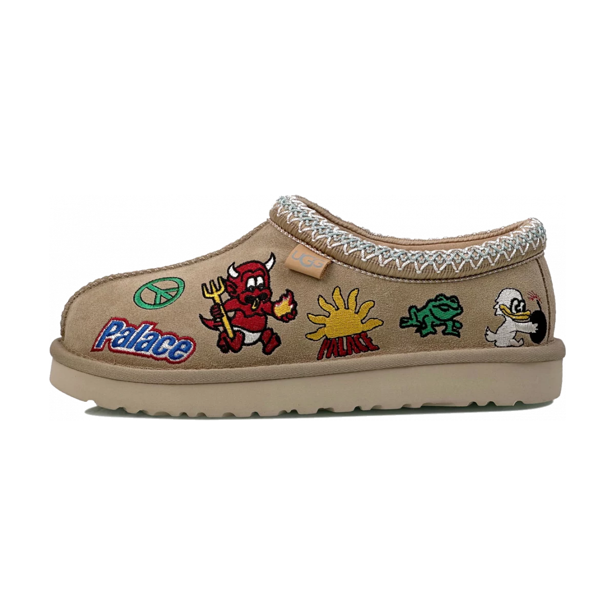 Palace x UGG Tasman Slipper Sand в цвете Песочный