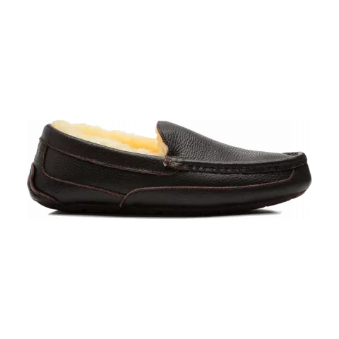 UGG Mens Ascot Leather China Tea