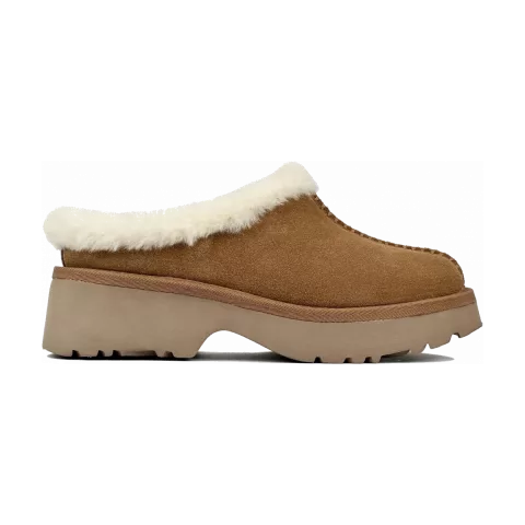 UGG New Heights Cozy Clog Chestnut