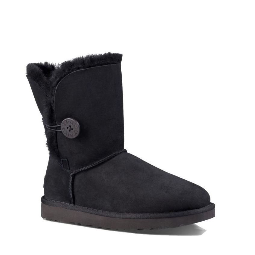 UGG Bailey Button Black в цвете Черный