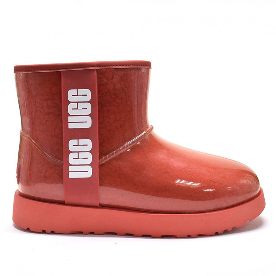 UGG Classic Clear Mini Red в цвете Красный