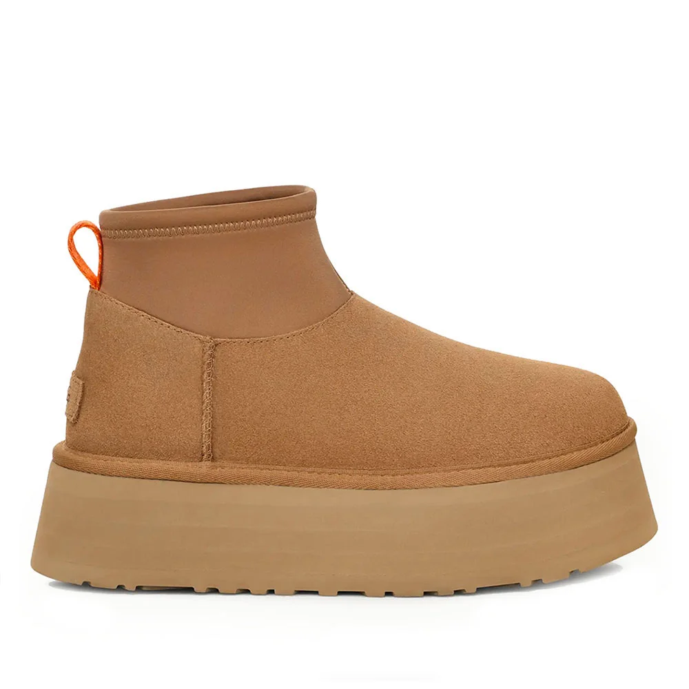 UGG Classic Mini Dipper Chestnut в цвете Каштановый
