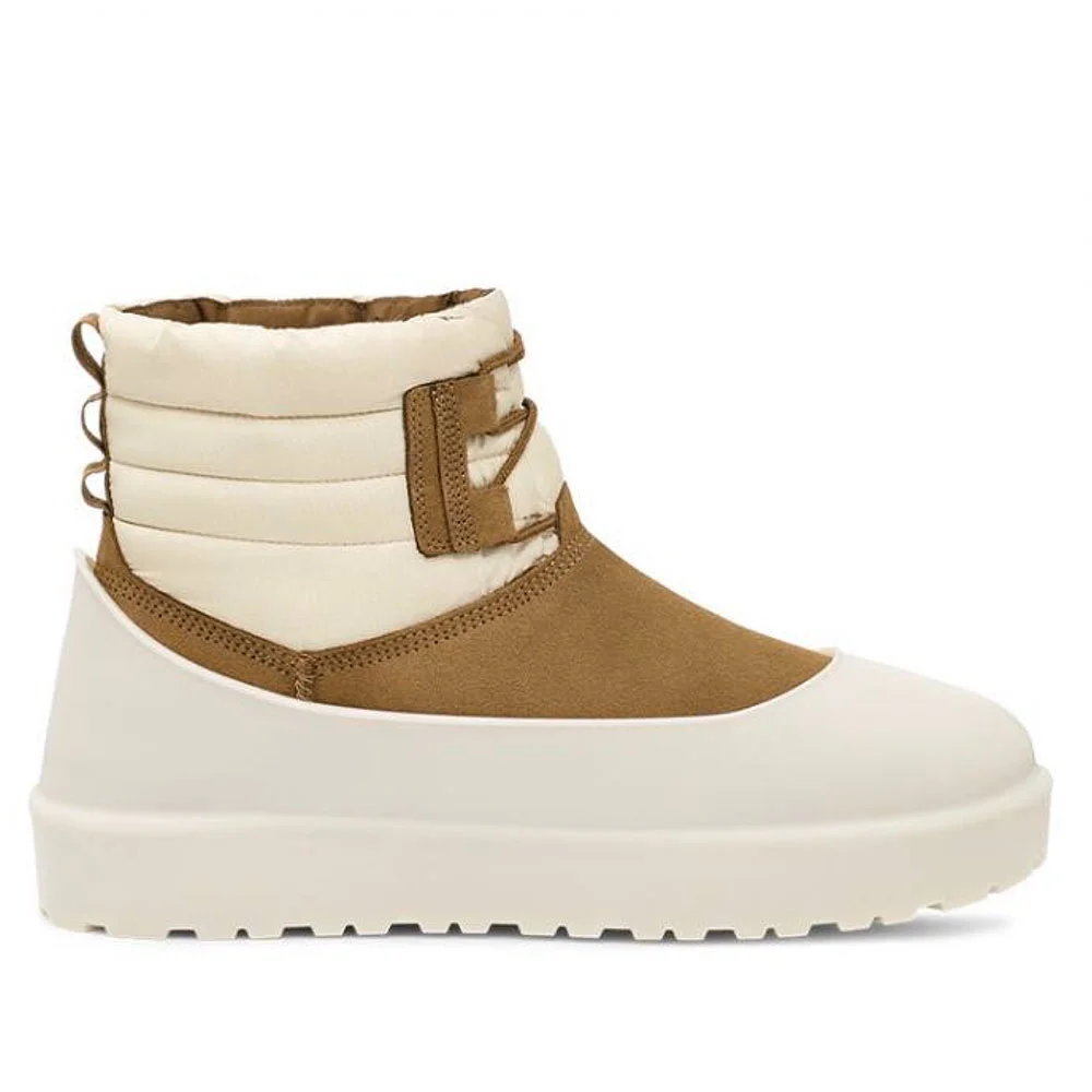 UGG Classic Mini Lace Up Chestnut Whitecap