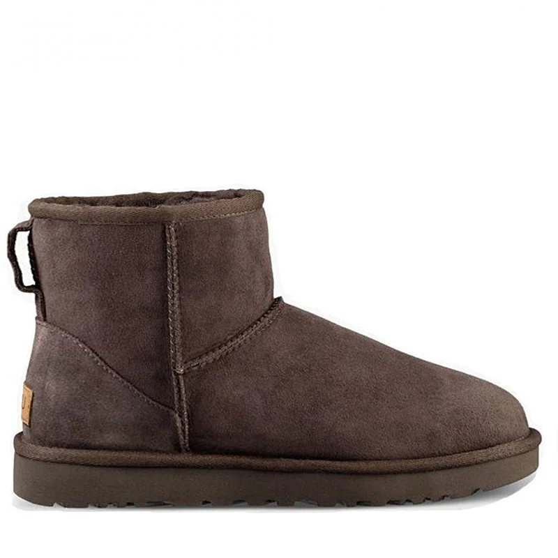 UGG Classic Mini Mens Chocolate в цвете Коричневый