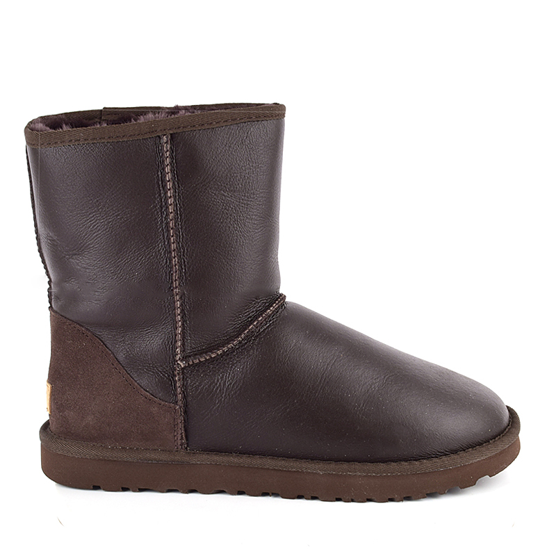 UGG Classic Short Mens Metallic Chocolate