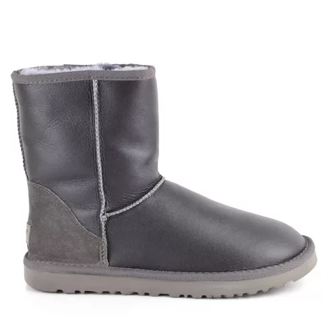 UGG Classic Short Mens Metallic Grey