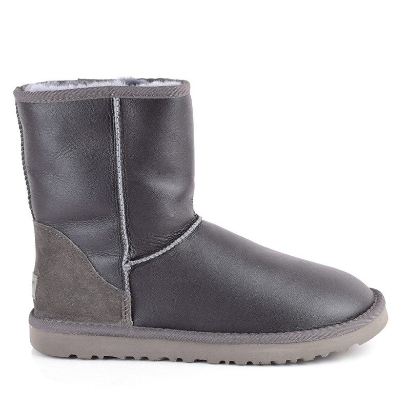 UGG Classic Short Mens Metallic Grey