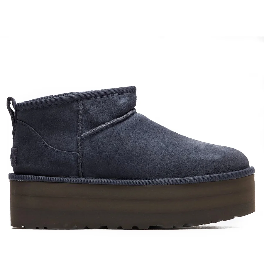 UGG Classic Ultra Mini Platform Navy в цвете Синий
