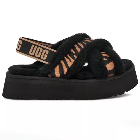 UGG Disco Cross Slide Black