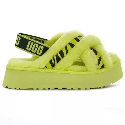 UGG Disco Cross Slide Key Lime