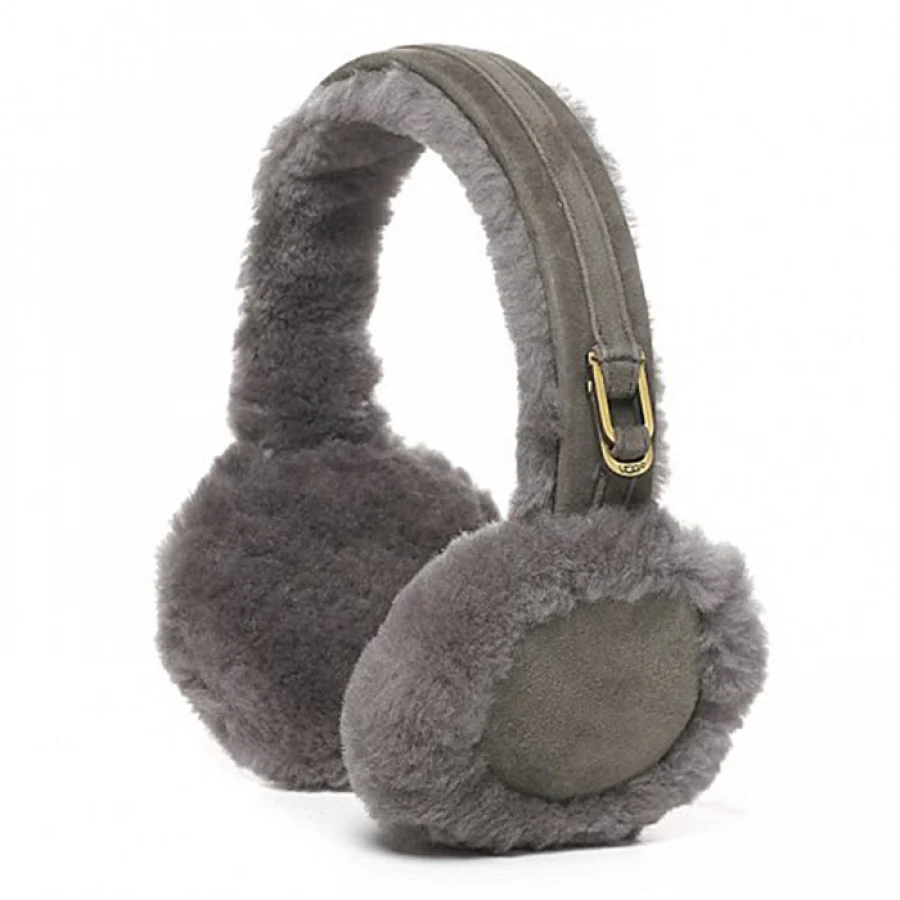 UGG Earmuff Grey в цвете Серый