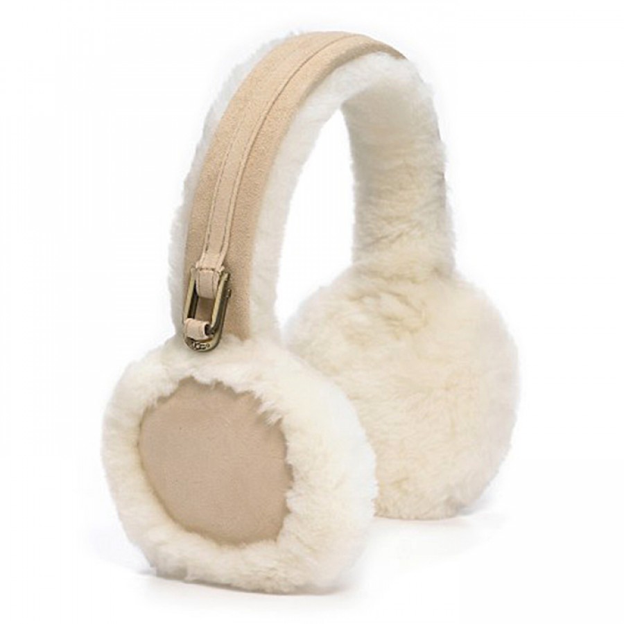 UGG Earmuff Sand в цвете Бежевый