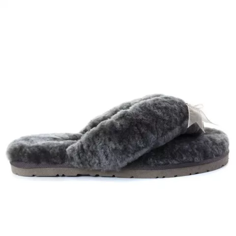 UGG Fluff Flip Flop Grey