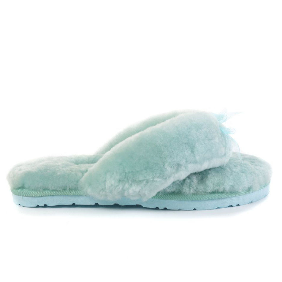 UGG Fluff Flip Flop Lake Blue
