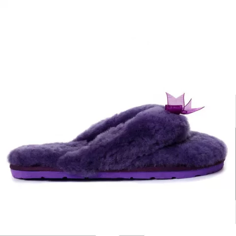 UGG Fluff Flip Flop Purple