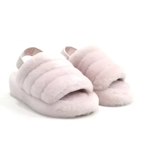 UGG Fluff Yeah Slide Seashell Pink