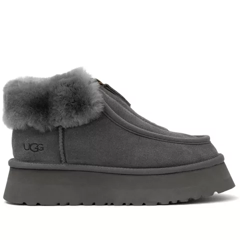 UGG Funkette Platform Boots Grey