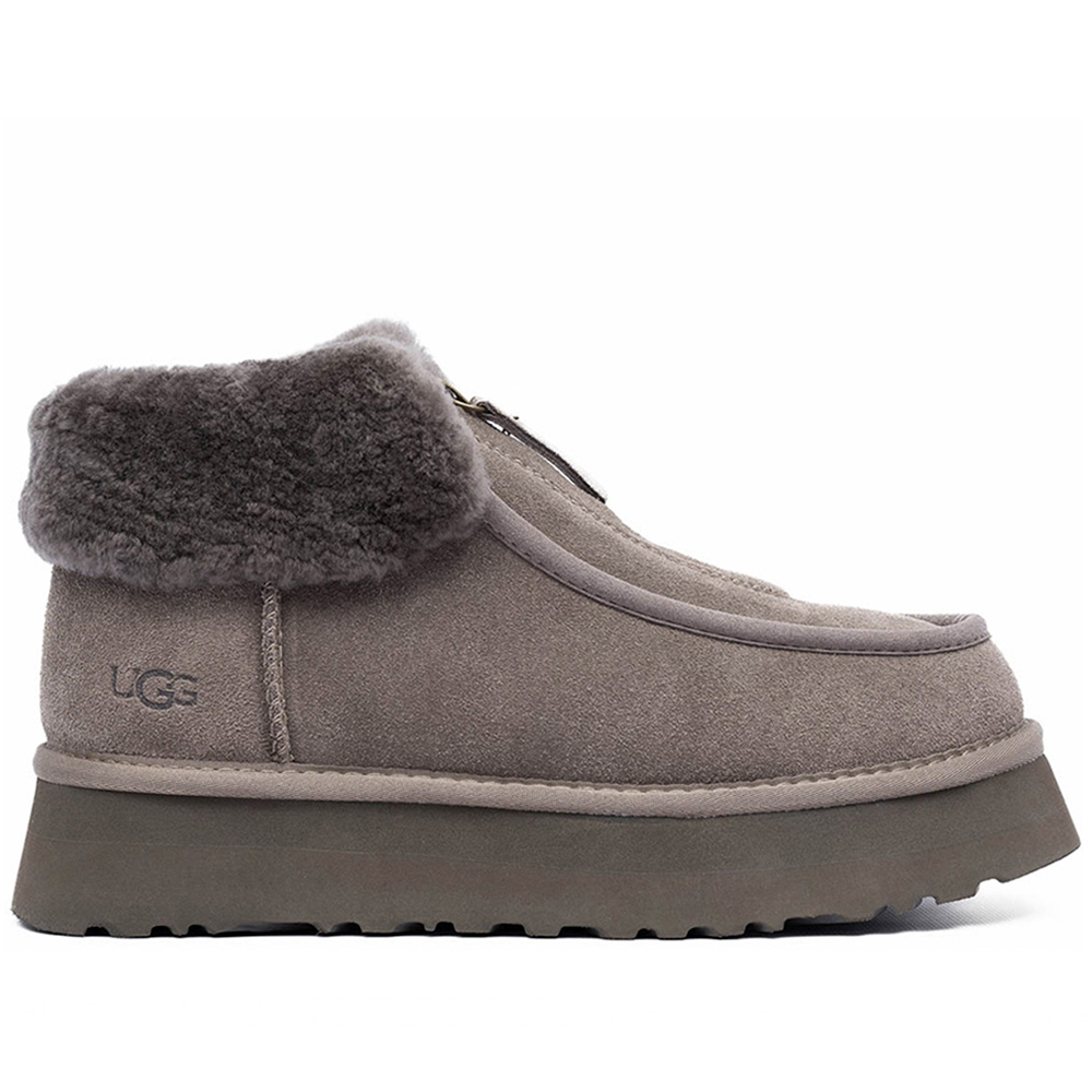 UGG Funkette Platform Boots Smoke в цвете Серый