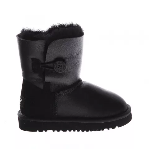 UGG Kids Bailey Button Metallic Black