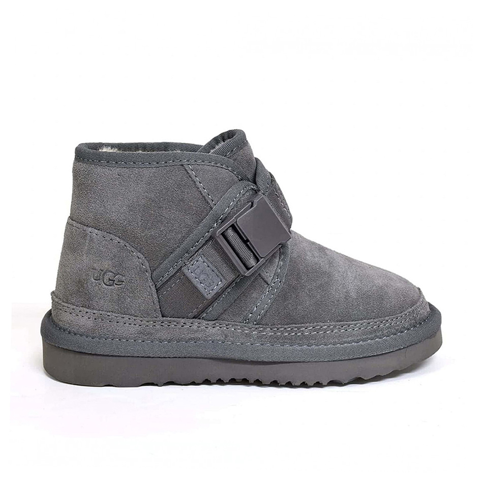 UGG Kids Neumel Snapback Grey в цвете Серый