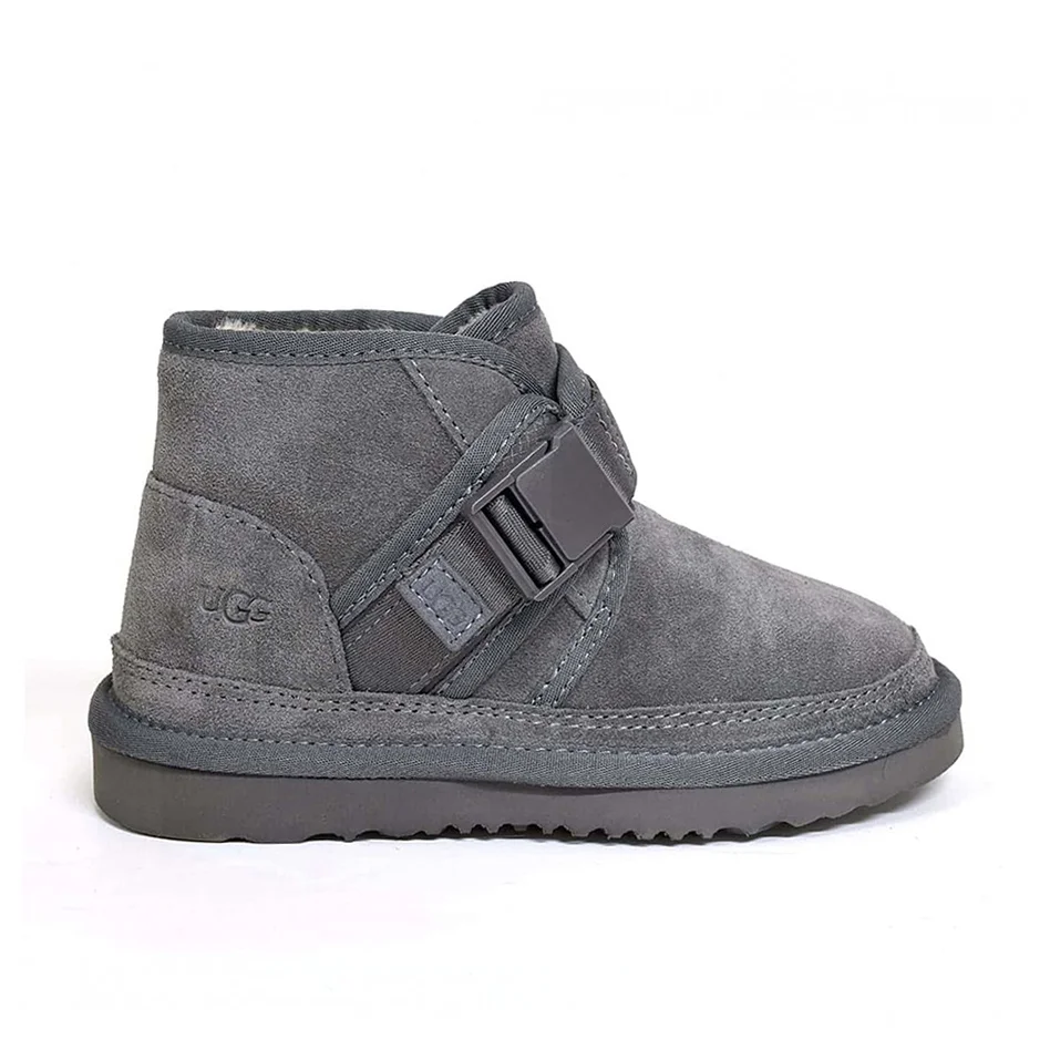 UGG Kids Neumel Snapback Grey в цвете Серый