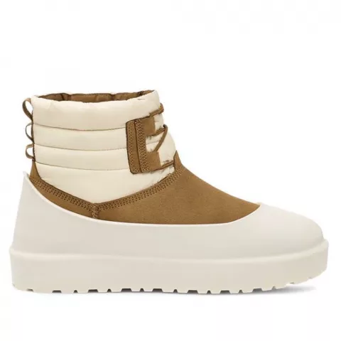 UGG Men Classic Mini Lace Up Chestnut Whitecap