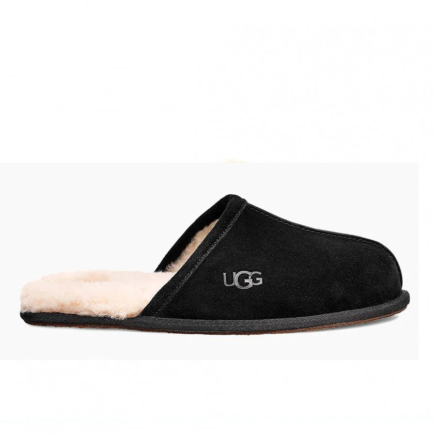 UGG Mens Scuff Slipper Black в цвете Черный