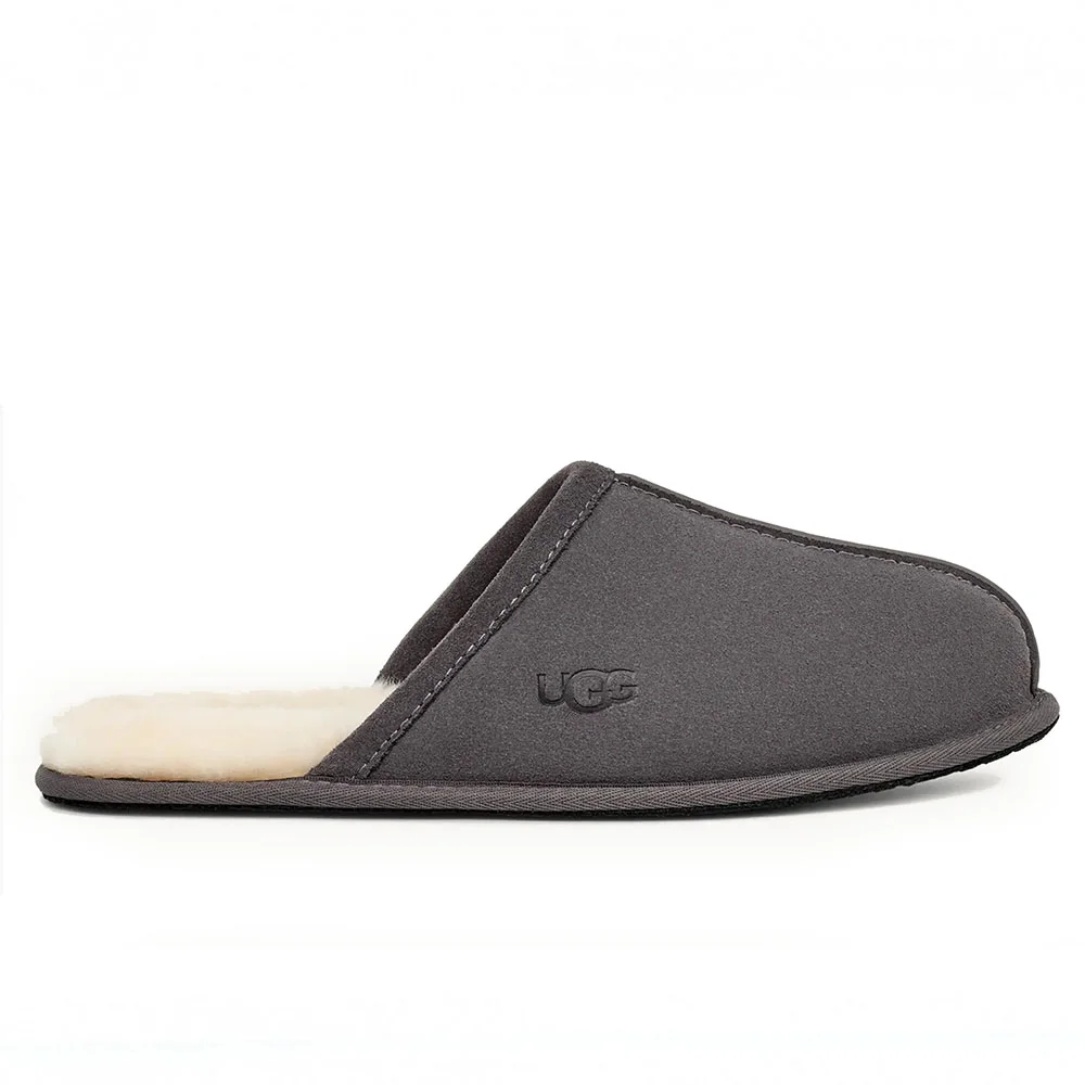 UGG Mens Scuff Slipper Dark Gray в цвете Серый