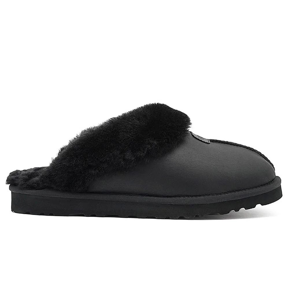 UGG Mens Slippers Scufette Metallic Black в цвете Черный