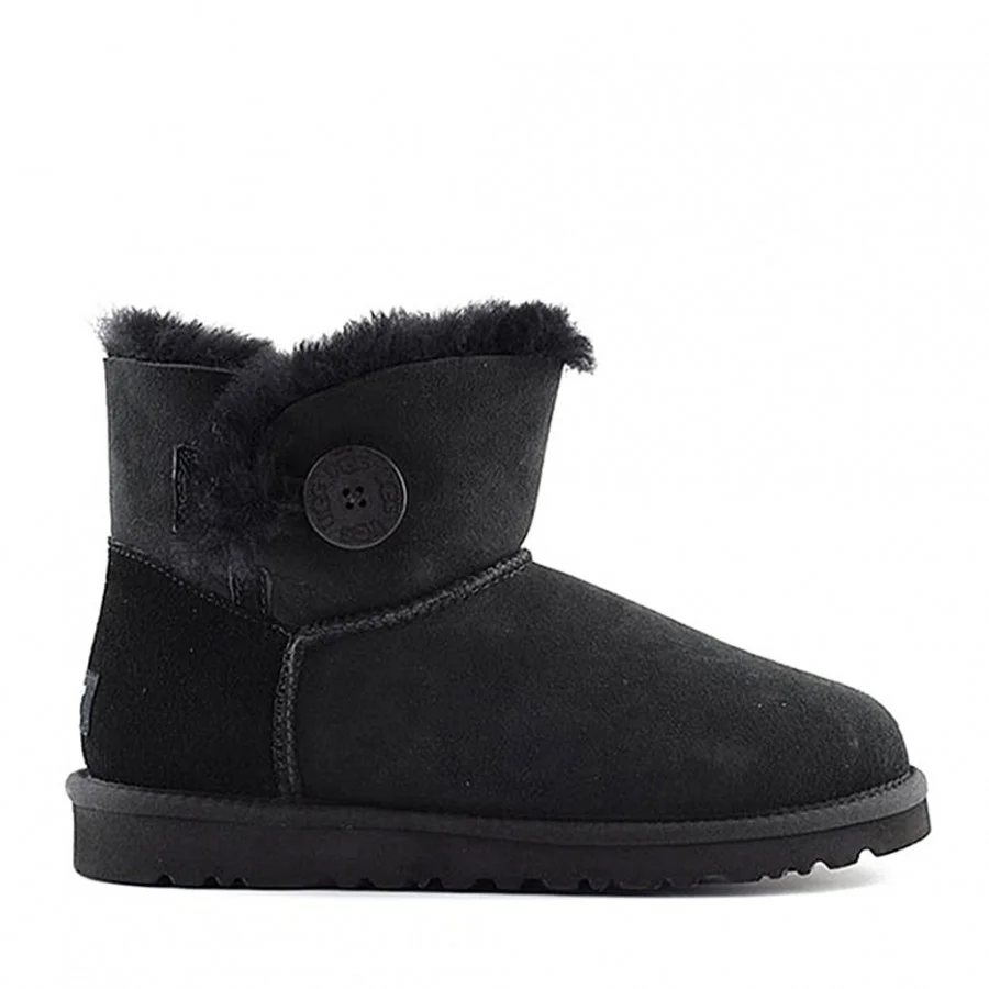 UGG Mini Bailey Button Black
