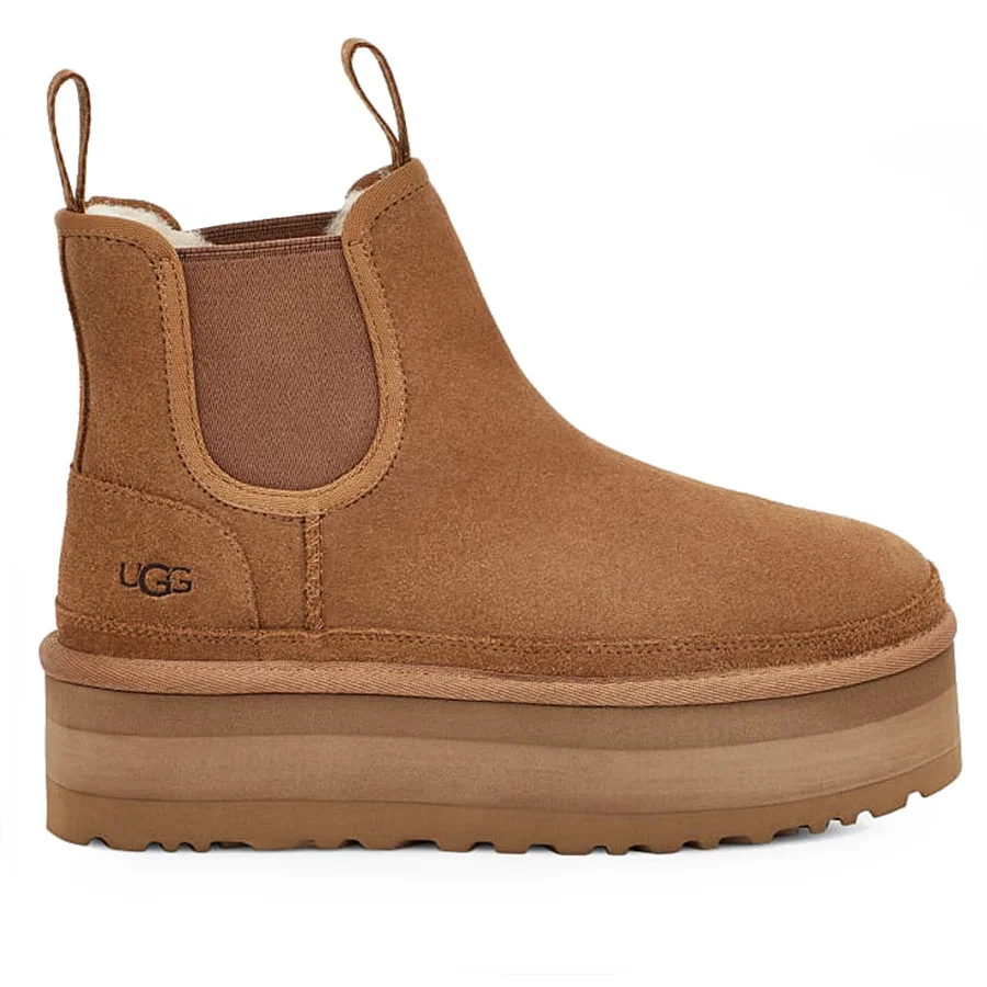 UGG Neumel Platform Chelsea Chestnut в цвете Каштановый
