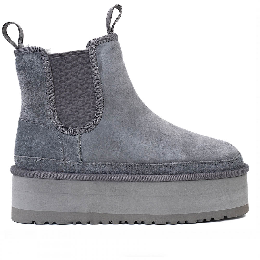 UGG Neumel Platform Chelsea Grey