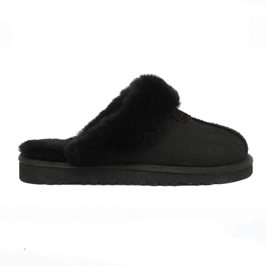 UGG Slippers Scufette Black в цвете Черный